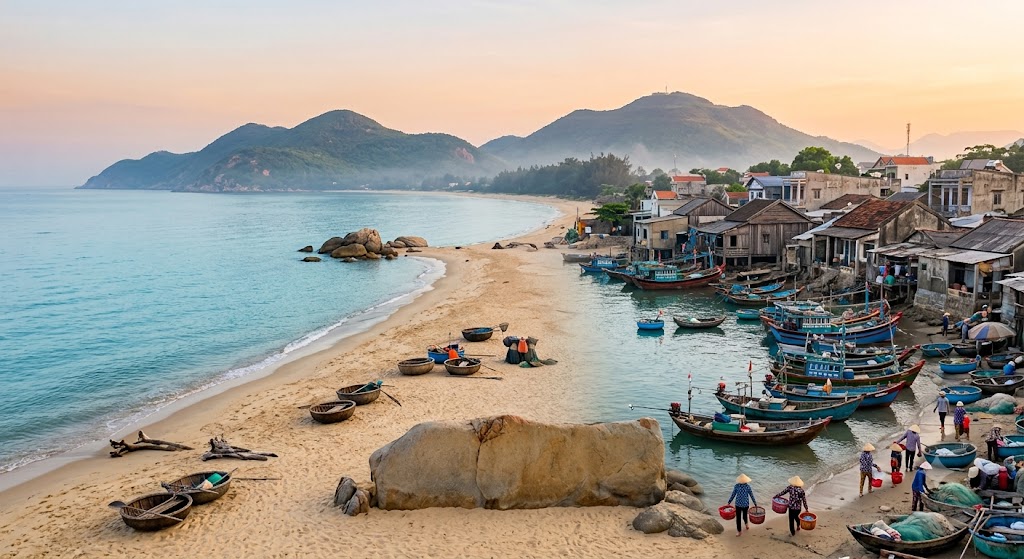 Vì sao Phước Hải là điểm đến mới của BĐS nghỉ dưỡng? 3 Phước Hải nổi tiếng bởi bãi biển hoang sơ và làng nghề truyền thống