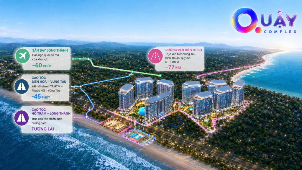 Vị trí Q Topia : Tâm điểm giao thông, kết nối không giới hạn 3 The Quậy đón sóng hạ tầng khu vực, điểm mạnh cho đầu tư
