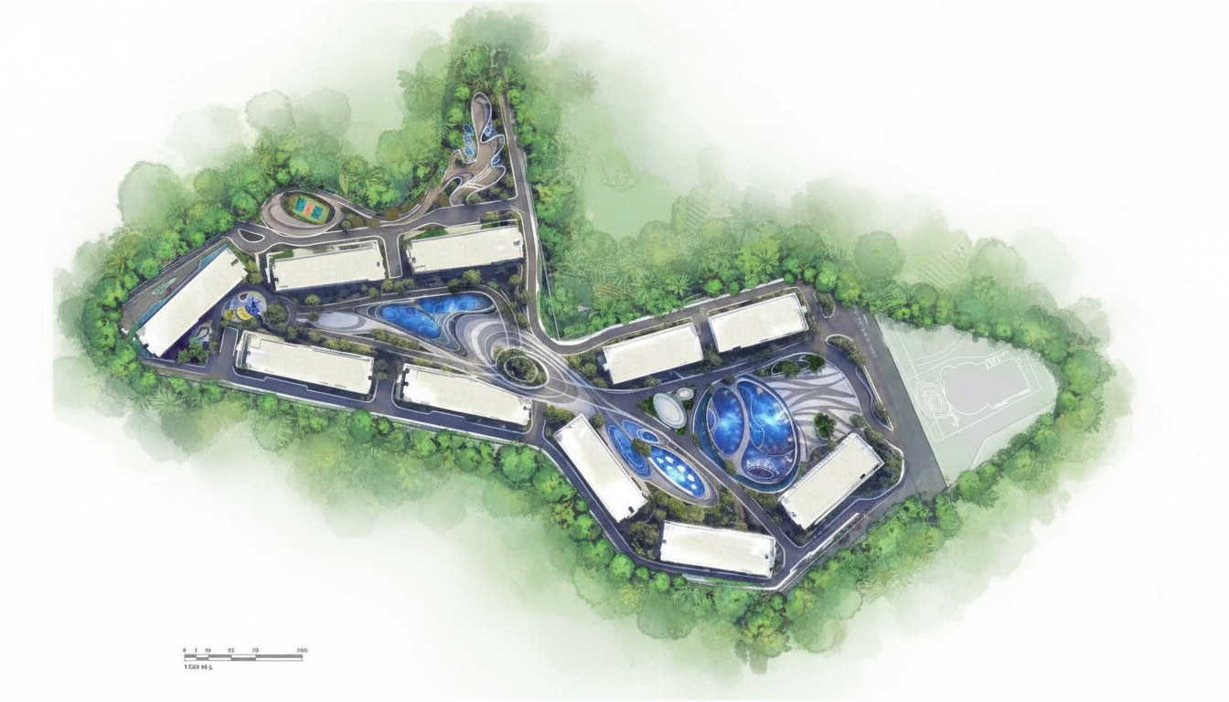 Mặt Bằng Q Topia : Thiết Kế Panorama Tối Ưu Cho Khai Thác Cho Thuê 2 Mặt Bằng Dự Án Q Topia